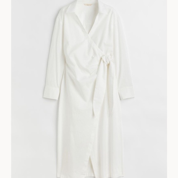 H&M conscious polka dot dress xsmall runs big med - Picture 5 of 5